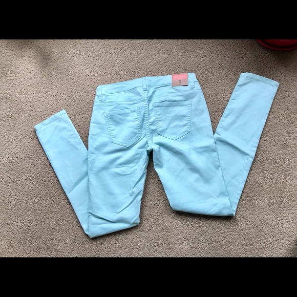 dELiA’s Olivia Light Mint Skinny Jeggings - Picture 4 of 5